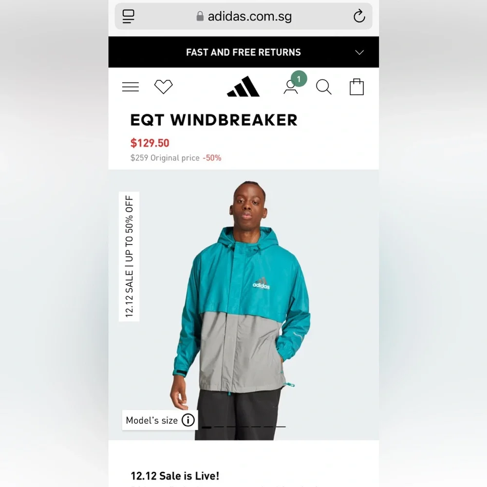 NEW ADIDAS ORIGINALS EQUIPMENT WINDBREAKER STORM JACKET JL9255 size M